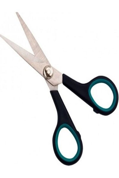 DİBA AVM Scissors Are Used For Fabric Cutting And Paper Cutting High Quality Stainless Steel Green Scissors 18cm
