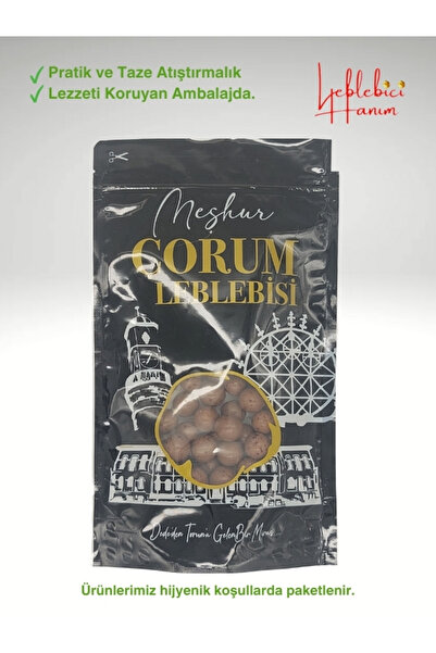 MEK Lüks Çikolata Kaplama Çorum Özel Serisi Sütlü Çikolatalı Leblebi 500 gr