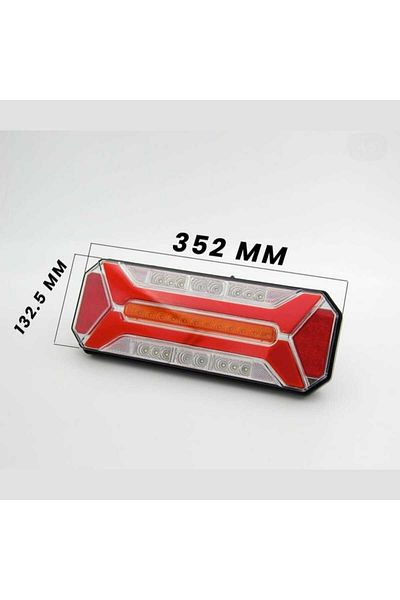ÇERAY 12 Volt / 24 Volt Neon Led Stop Lamp with Dynamic Signal