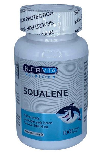Nutrivita Nutrition 1000 Mg Squalene - Soft Capsule Shark Liver Oil