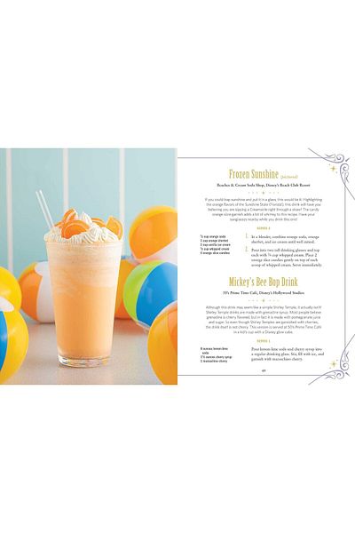 Penguin Books Ashley Craft Drink Recipe Book for Disney Parks