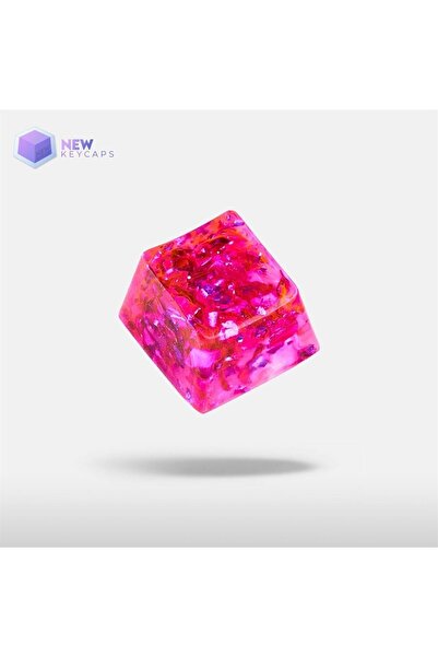 New Keycaps Dazzling Purple Esc Mekanik Klavye Tuşu Artisan Keycaps
