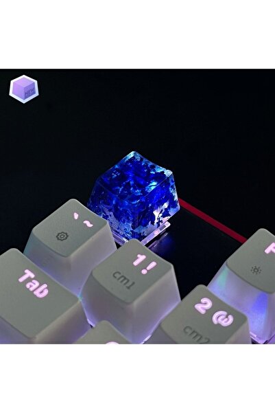 New Keycaps Deep Ocean Esc Mekanik Klavye Tuşu Artisan Keycaps