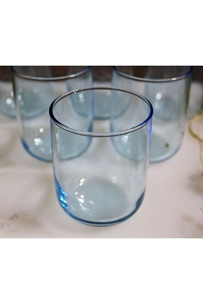 Paşabahçe 420112 Iconic Water Glass Turquoise Color Set of 6