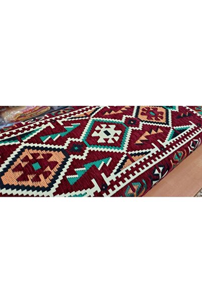 Algelsineve Kamış Dolgulu Şark Köşesi Yastığı 40 X 90cm Bordo