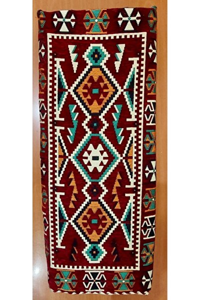 Algelsineve Kamış Dolgulu Şark Köşesi Yastığı 40 X 90cm Bordo