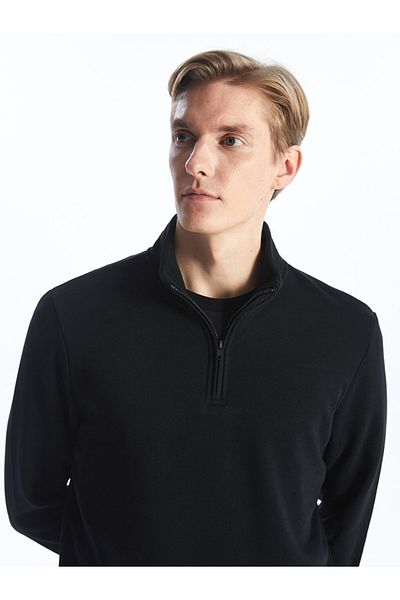 LC Waikiki Stand Collar Long Sleeve Men's Sweatshirt
