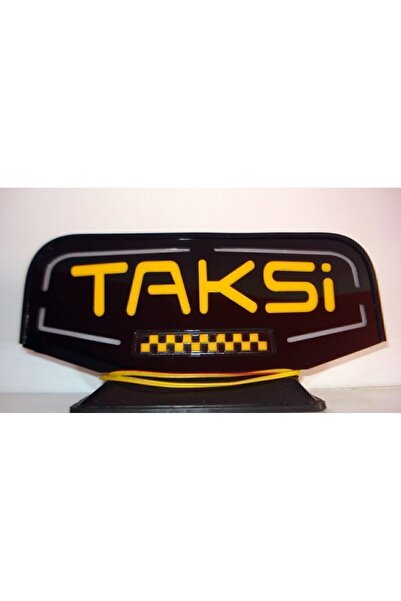 Depodansec Taksi Tepe Lambası Siyah
