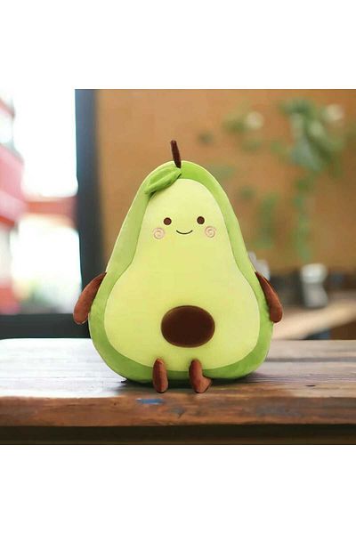 Mellito Toyzz 40 Cm Cute Avocado Plush Pillow - Sleeping Companion and Toy Gift