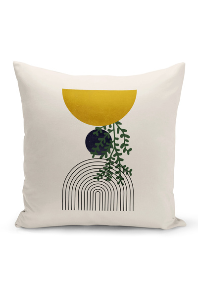 Bertille Home Мінімалістична серія з 8 предметів з цифровим друком Набір чохлів для подушок