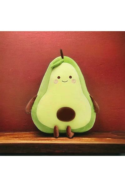 Mellito Toyzz 40 Cm Cute Avocado Plush Pillow - Sleeping Companion and Toy Gift