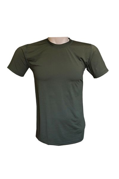 FLAŞ Men's Military Thermal Microfiber Short Sleeve Khaki T-Shirt