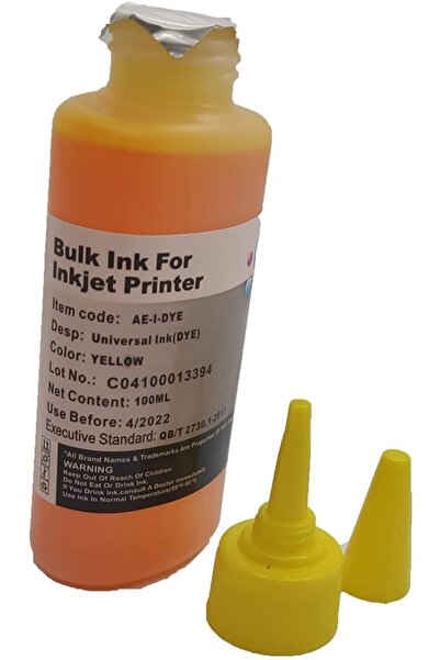 Emek Hp Yazıcılar Için :uyumlu 4x100ml Muadil Mürekkep Seti