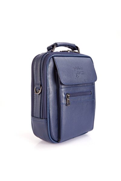 POLO HORSE Якісна синя сумка на ремені, що регулюється, для рук і плеча