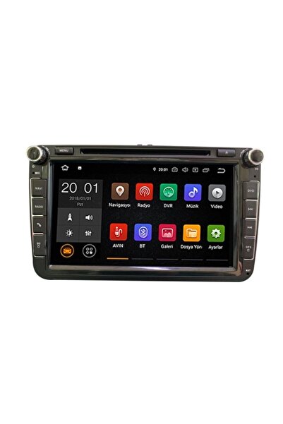 Navimex Volkswagen 8"jetta Navigasyon Multımedya Tv Usb Kamera