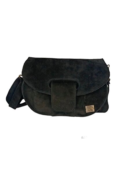 Mu leather design حقيبة كتف أسفان