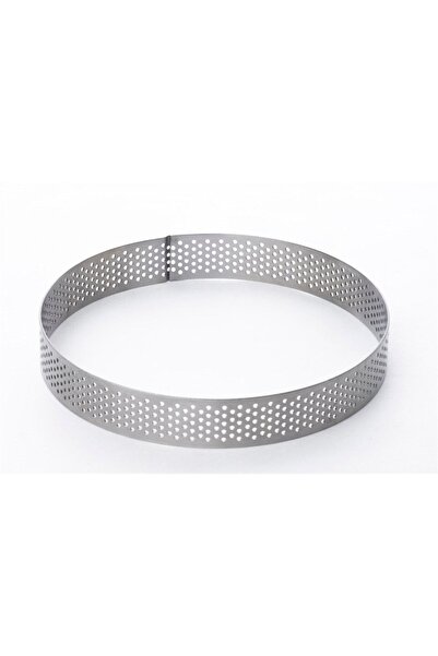 YYK YIKANABİLİR YAĞLI KAĞIT HEP PİŞİR Yuvarlak Delikli Tart Kalıbı 18 Cm