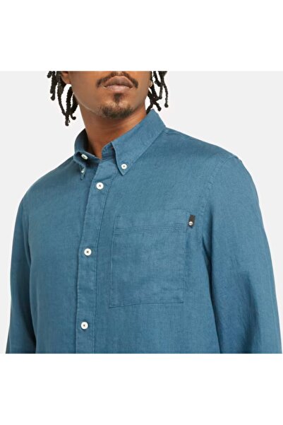 Timberland Linen Chest Pocket Shirt