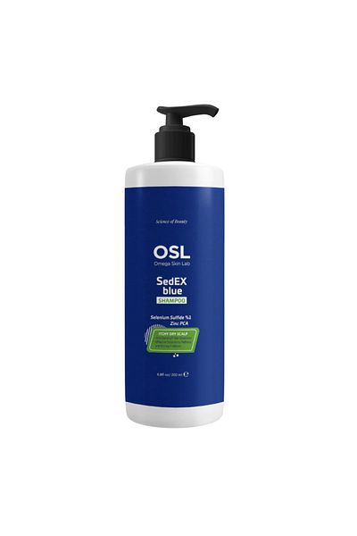 OSL Omega Skin Lab Sedex Shampoo 200ml, Anti-Dandruff Treatment and Itching Relief for Healthy Scalp,