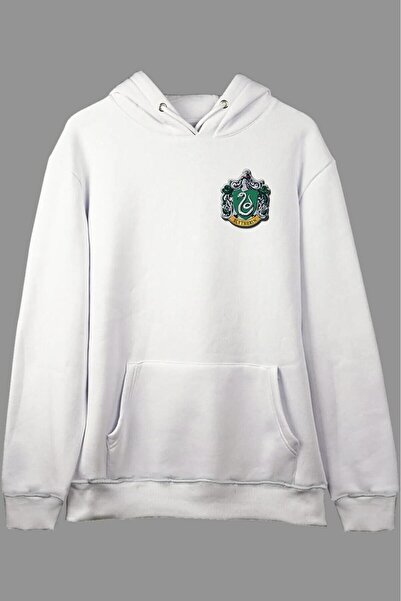 Massgai Hari Poter Slytherin Unisex Oversize kroj Sa kapuljačom Dukserica