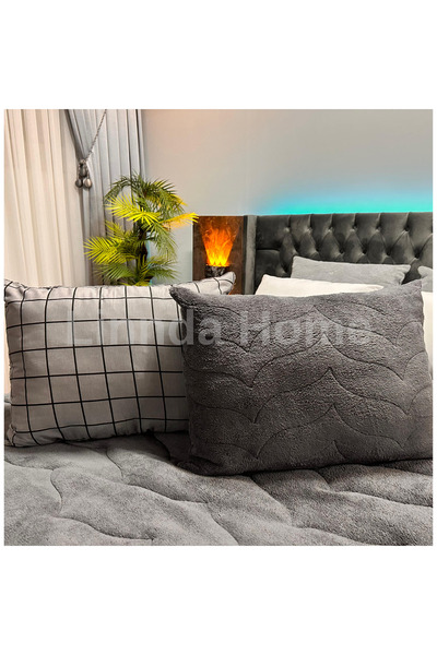 Linnda Home Преміум двосторонній подушка Welsoft з візерунком - 2 штуки