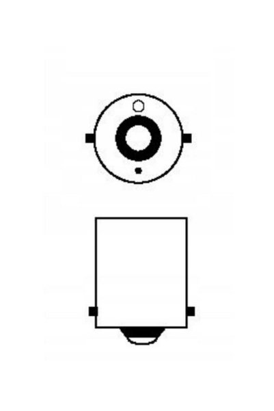 Philips (10 Adet) 12v P21w Ampul (93 tip) No.12498 Standart, Ean- 8711500490797
