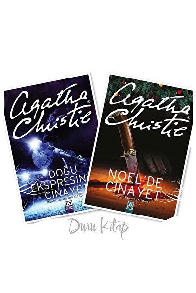 Altın Kitaplar Doğu Ekspresinde Cinayet - Noel'de Cinayet, Agatha Christie 2 ...