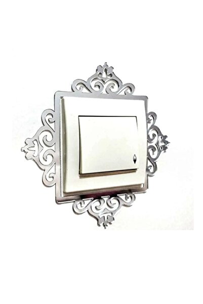 eslazerkesim Dekoratif Pleksi Priz Anahtar Çerçevesi Priz Kenarı Süsü