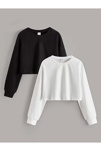 İmpavido Oversize černobílá mikina střihu