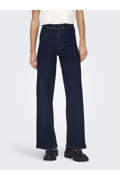 JDY Straight-fit Jeans Vanessa Hohe Taille Gerade Geschnittene Jeans