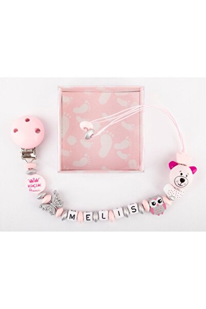 MİNİK ADIMLAR Minik Adımlar / Isimli Emzik Zinciri / Emzik Askısı / Melis