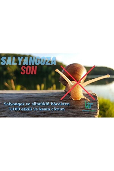 Ünver Tarım Salyangoz ilacı, Sümüklü Böcek Haşere ilacı 250 Gram Mavi Pelet Yem