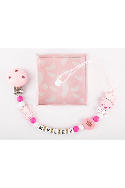 MİNİK ADIMLAR Minik Adımlar / Isimli Emzik Zinciri / Emzik Askısı / Melek