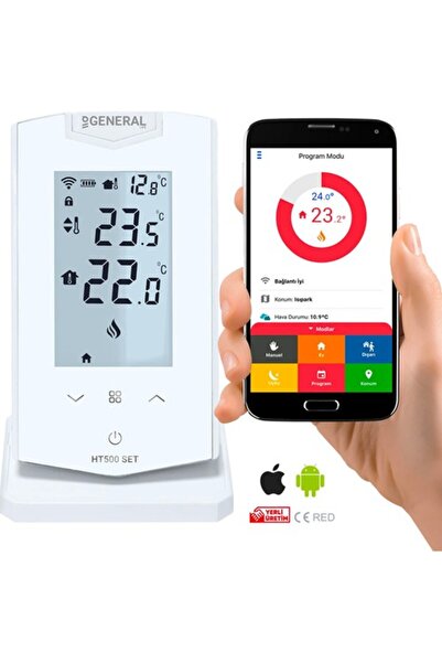 GENERAL Ht500S Smart Wi-Fi Kablosuz Akıllı Termostat