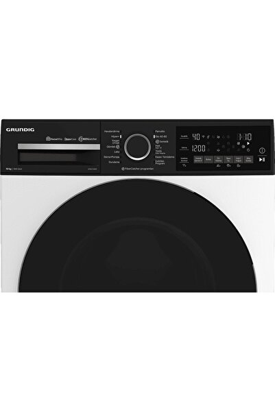 Grundig Gpwm 104855 A Enerji Sınıfı 10kg 1400 Devir Çamaşır Makinesi Beyaz
