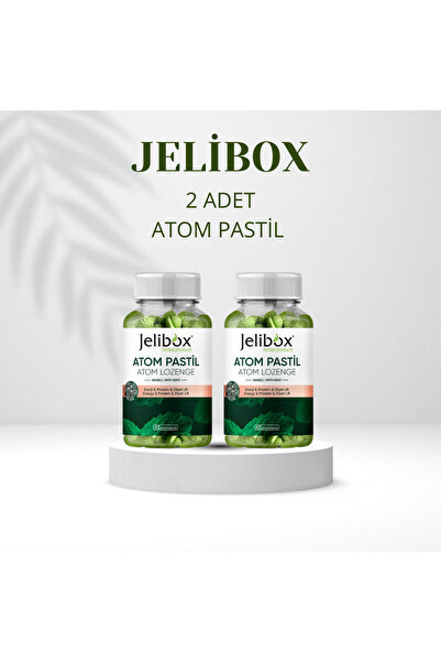 jelibox Atom Pastil Atom Lozenge Naneli 45 Adet ( 2 ADET )