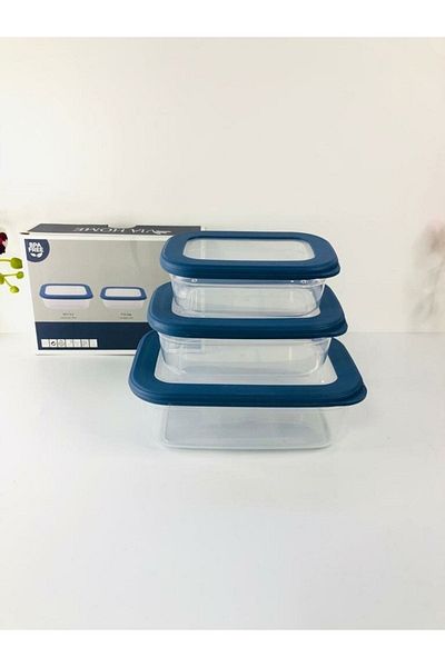 NESS AVM Vip Series 3-Piece Shallow Storage Container