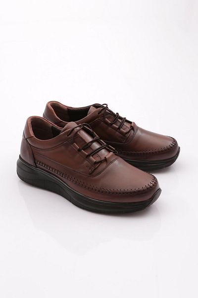 DGN Ανδρικά παπούτσια Comfort Tan Γνήσιο δέρμα 47812617