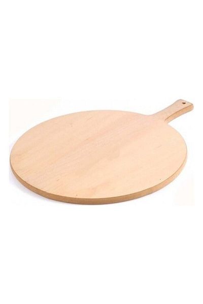 LEVA 60 Cm Wooden Flatbread Board Bread Dough Rolling Board with Handle