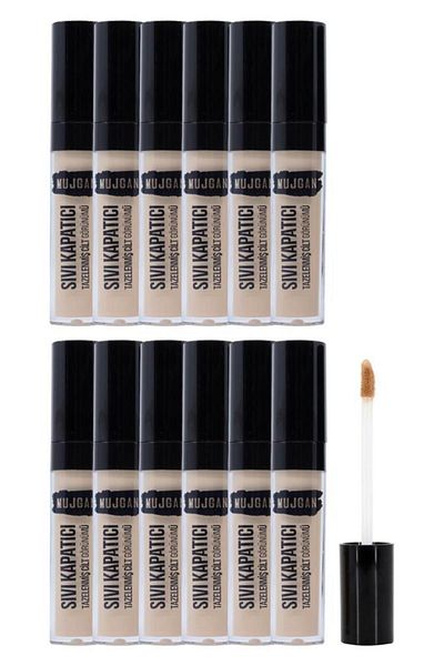 MUJGAN 12 Pack Liquid Concealer - No3 Model