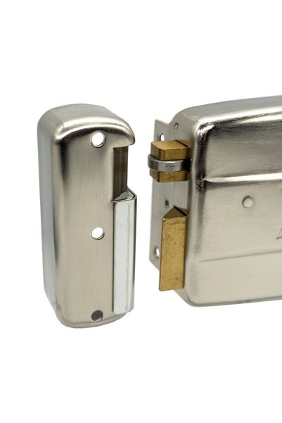 Kale Kilit Kale 157El Cylinder Electric Lock Door Vending Machine 52 mm - Nickel