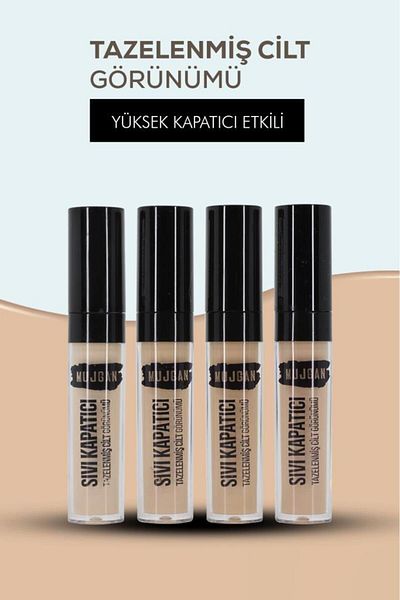 MUJGAN 12 Pack Liquid Concealer - No3 Model