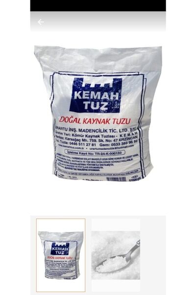 DİKMENOĞLU BALIM PESTİL KÖME Kemah Kaya Tuzu Kalın 10 Kg