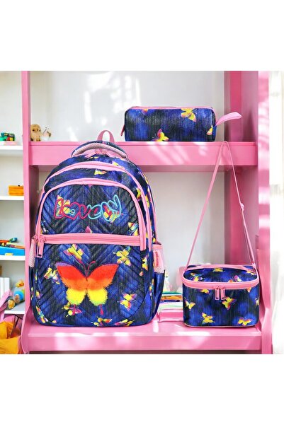 Shopiolog Ορθοπεδικό σετ 3 τεμαχίων για κορίτσια δημοτικού σχολείου - 3 θήκες...