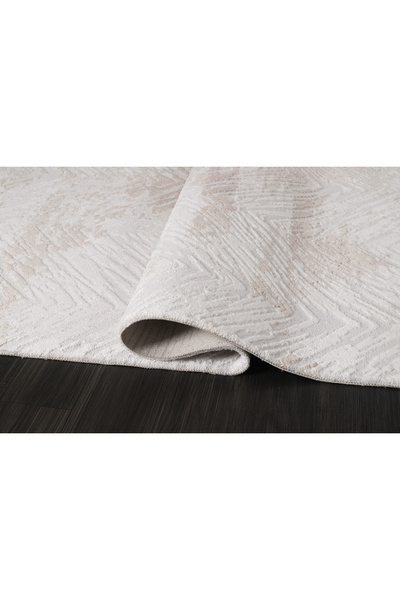 Almoss COSTALLA 9923B BEYAZ-BEJ AKRİLİK MAKİNA HALISI