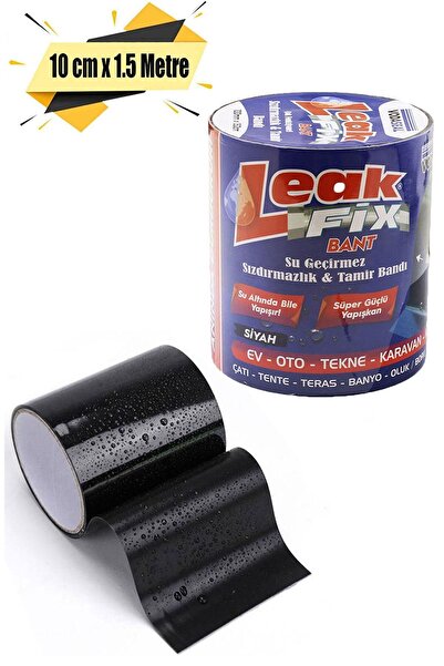 Badem10 Siyah Suya Dayanıklı Su Geçirmez Sızdırmaz Izolasyon Bandı Bantları 1...