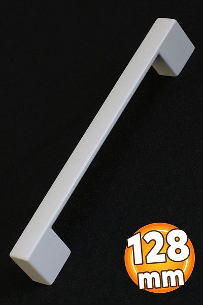 Badem10 Gölcük Mobilier drept Dulap de bucătărie Sertar Capac dulap Mâner metalic Mâner Mâner alb 128 Mm-12,8 Cm