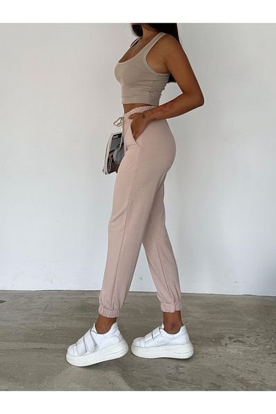 Noa Noa Γυναικείο Jogger Sweatpants - Modal Fabric, Elastic Basic Model