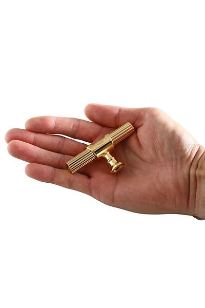 Badem10 Arsin Gold Buton metalic auriu Mobilier cu o singură șurub Sertar de bucătărie Dulap dulap Mâner Mâner
