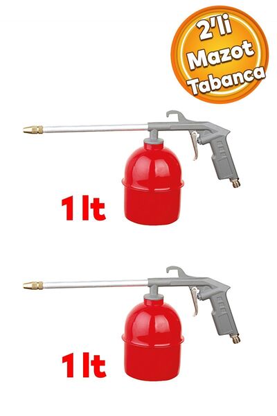 Badem10 Metal Ahşap Plastik Yüzey Boyama Tabancası Alttan Depolu Havalı Boya ...